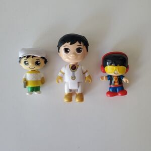 Just Play Ryans World Set Of 3 Hard Plastic Toy Figurines Micro Road Trip